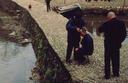 Canal-side barber.